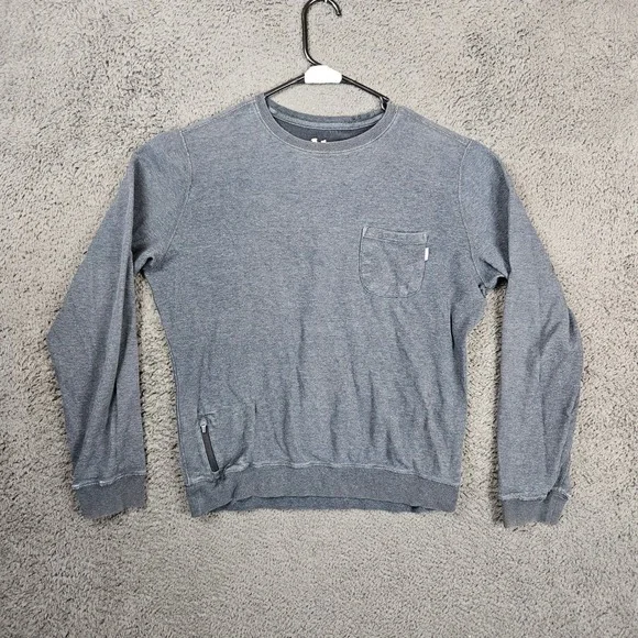 Vuori M Jeffreys Pullover Crew Neck Long Sleeve Pocket Men's V218 Preppy Casual - Picture 1 of 10